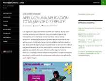 Tablet Screenshot of novedadesnokialumia.com